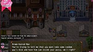 Bruxinha turns nymphomaniac and offers herself to the whole city in this hentai game part 9!