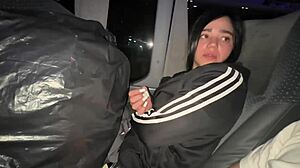 Petite Colombian Amateur Slut Deepthroats in POV During Business Trip With Perverted Cousin