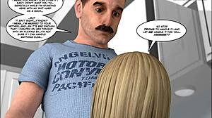 3d Comic the Fall of Innocence 1718 with Teen Voyeur Scenes