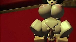 Big Titty Roblox Girl Gets Multiple Creampies