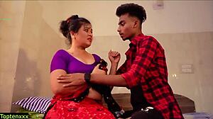 Beautiful Bengali Kamwali Bhabhi in Sudden College Boy Encounter