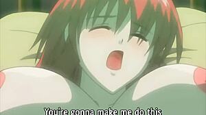 in the train, i couldn't resist touching my busty step sister's tits in this hentai