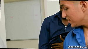 Gay Squad Members Bonding Through Intimate Encounters