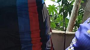 Remember that time we fucked the chubby guy outdoors on the slab?