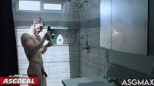 Hot jocks fight turns to rough gay sex