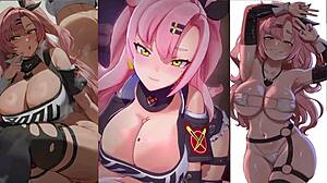 3d cartoon hentai compilation with sound featuring asian characters