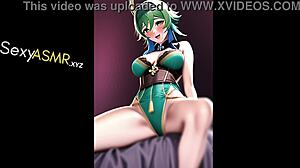 Moaning ASMR Cosplay Anime Baddie