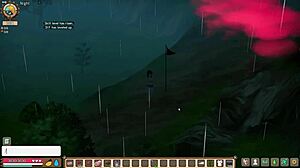 Playing the hentai game mad island for the third time