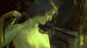 Intense Vintage Erotic Anime Illustration with Comic Style Hentai