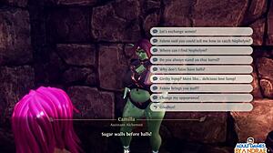 hint of wild fun with amber-mae and cassie in futanari action