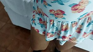 This hot latina milf came over and got her shaved pussy and ass fucked by monster black cock