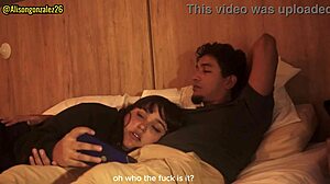 Watching Netflix with Stepsister Almost Gets Caught