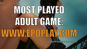 Horny Anime Character with Big Tits and Ass in 3D