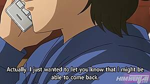 First time fucking at job with boss leads to intense cum on tits