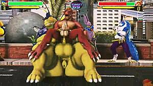 Moonwulf's wild furry orgy animation compilation!