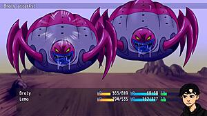 Dragon Ball lost episode: Cheelai masturbates and fucks Broly