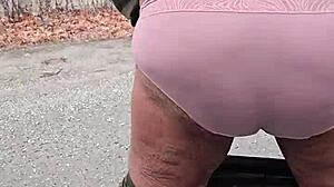 I Lick Her Pussy And She Sucks My Dick After Pissing On The Road