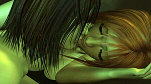 Roommates Relax on Sofa