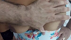 This hot latina milf came over and got her shaved pussy and ass fucked by monster black cock