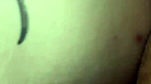 Slutty wife takes first brutal anal from big black cock.