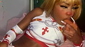 Asuna Begs You To Degrade And Breed Her Before Your Mission!