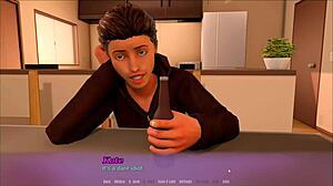 my step mom teases me in bedroom