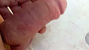 Dropping my cock & watching it bounce in slow motion