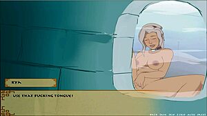 Busty Korra's Handjob In Four Element Trainer!
