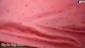 milf stepmom shares bed with stepson for sneaky cowgirl riding on wet pussy