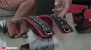 Autumn Falls Tied Up And Used In Wild Scene