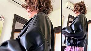 restaurant pickup leads to hotel room creampie with skinny tight pussy