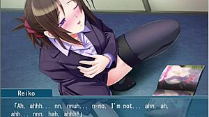 Heyy, this beautiful teacher can't resist my control behind her glasses! 😈