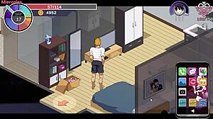 wife gets caught cheating in hentai game ntraholic part 4