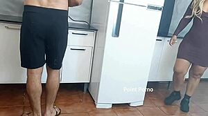 Ebony Mother-in-Law Mistakenly Gets Hard Assfucking by Monster Cock