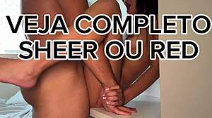 Hardcore Foda with Skinny Novinha After Workout