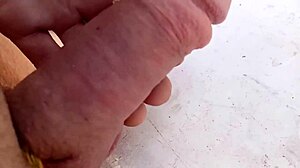 Dropping my cock & watching it bounce in slow motion