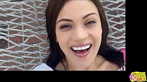 Lesbos Jessica Bangkok and Alyssa Reece Bang While Housesitting