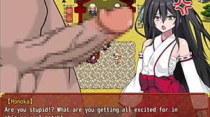 I battle as shrine maiden honoka part 4