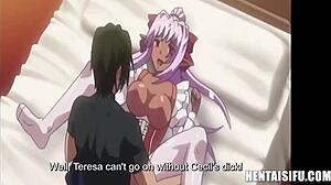 Fiesty Princess Becomes Lactating Cum Bucket in Uncensored Hentai Action!