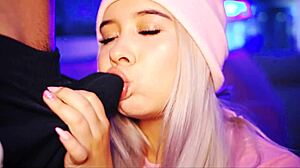 Valentina, university coed, craves cum in her mouth