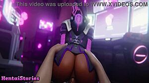 Teen Gets Ass 2 Mouth Action Game Play!