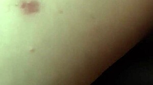 Slutty wife takes first brutal anal from big black cock.