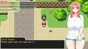 conseguindo um bikini vermelho sexy de uma outra garota - rural jk exhibitionist 2 - parte 2