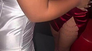 Bia Martins Calls Well-Endowed Guy For Threesome In Swing Cabin!