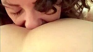 birthday morning turns steamy with pussy licking, big clit play, 69, and deep fingering