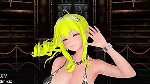 Azur Lane St. Louis dances half nude