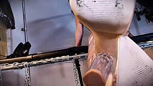 Bow Down To Your Superior Goddess! Follow Her Latex Fetish Instructions For Jerk Off!