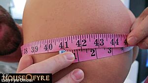 Kelsey Kane In Big Oiled Butts!