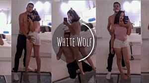 Novinha Gives Deep Sloppy Blowjob Swallows Cum Completely