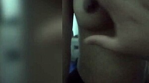 homemade sex with cute 18-year-old girl riding fat cock and having anal orgasm